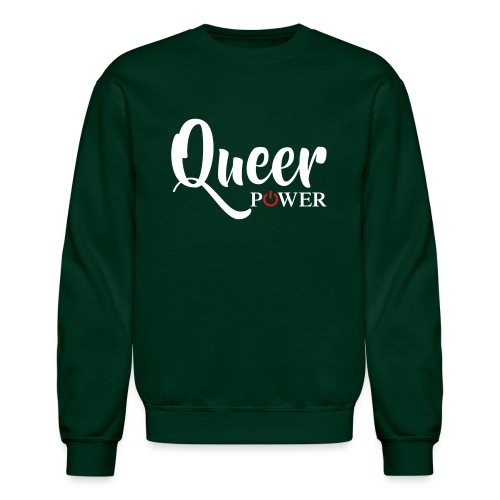 Queer Power T-Shirt 04 - Unisex Crewneck Sweatshirt
