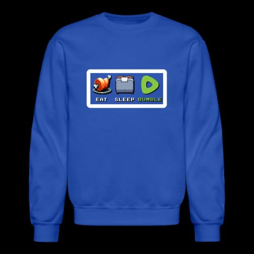 Eat Sleep Rumble merch - Unisex Crewneck Sweatshirt