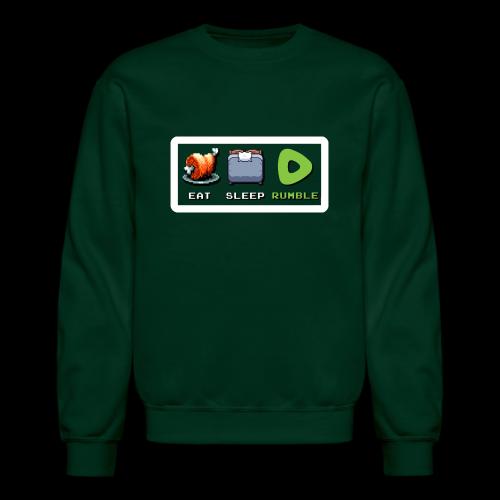 Eat Sleep Rumble merch - Unisex Crewneck Sweatshirt