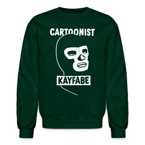 Cartoonist Kayfabe Wrestling Mask - Unisex Crewneck Sweatshirt