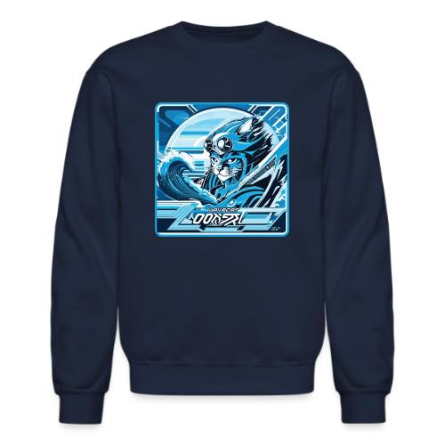 Wavecat Pilot - Unisex Crewneck Sweatshirt
