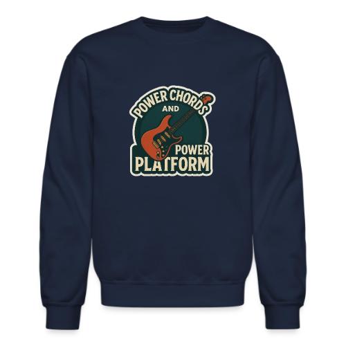 Power Chords and Power Platform - Unisex Crewneck Sweatshirt