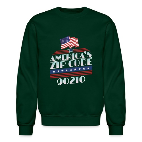 90210 Americas ZipCode Merchandise - Unisex Crewneck Sweatshirt
