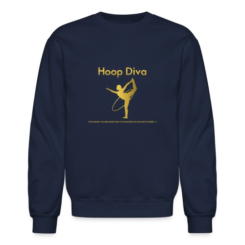 Hoop Diva 2 - Unisex Crewneck Sweatshirt
