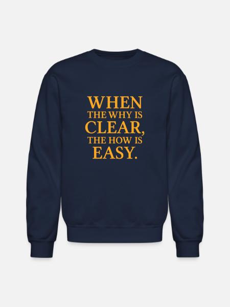 Motivation - Unisex Crewneck Sweatshirt - navy