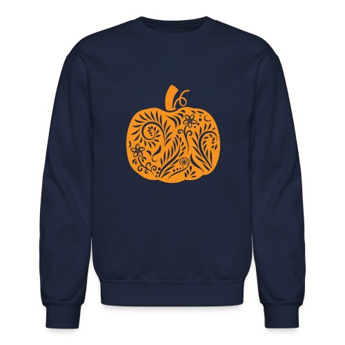 Pasliy Pumpkin Tee Orange - Unisex Crewneck Sweatshirt