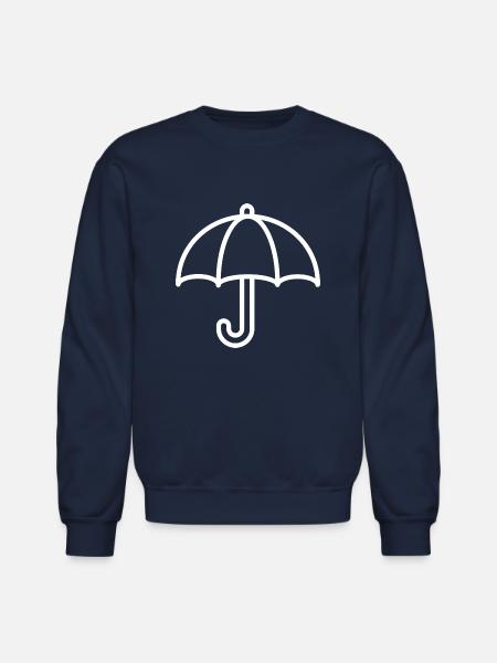 umbrellas - Unisex Crewneck Sweatshirt - navy