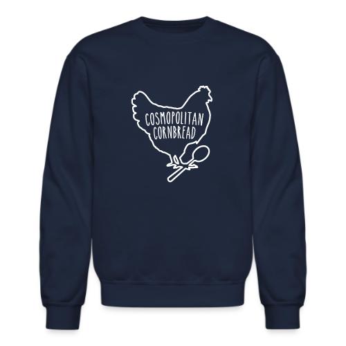 Cosmopolitan Cornbread Hen & Spoon Logo - Unisex Crewneck Sweatshirt