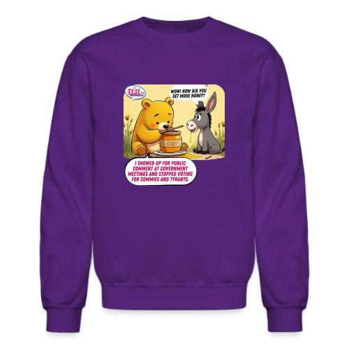Honey Bear - Fire Tyrants - Unisex Crewneck Sweatshirt