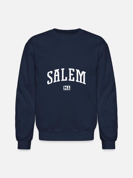 Salem Massachusetts - Unisex Crewneck Sweatshirt - navy