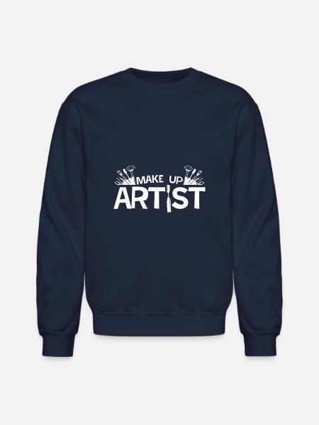 Make Up Artist Design - Unisex Crewneck Sweatshirt - navy