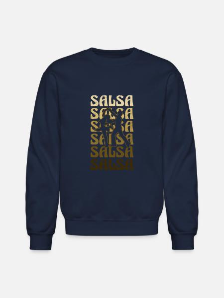 Salsa Latina Salsa Dance - Unisex Crewneck Sweatshirt - navy