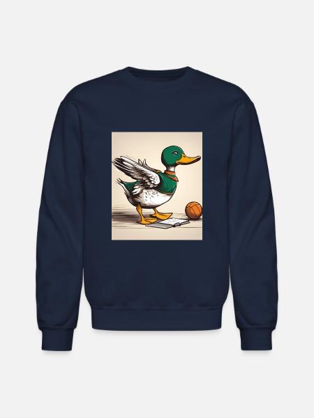 duck - Unisex Crewneck Sweatshirt - navy