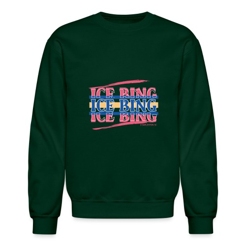 ICE BING Pink - Unisex Crewneck Sweatshirt