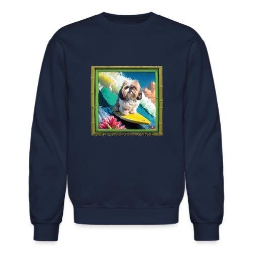 Shih Tzu Bamboo - Unisex Crewneck Sweatshirt