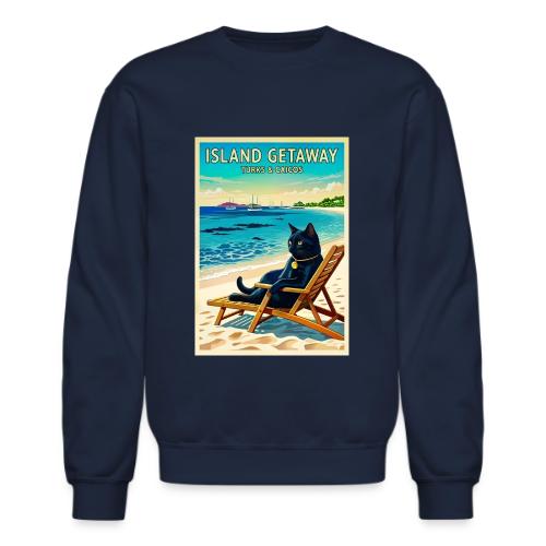 Caribbean Island Getaway - Unisex Crewneck Sweatshirt