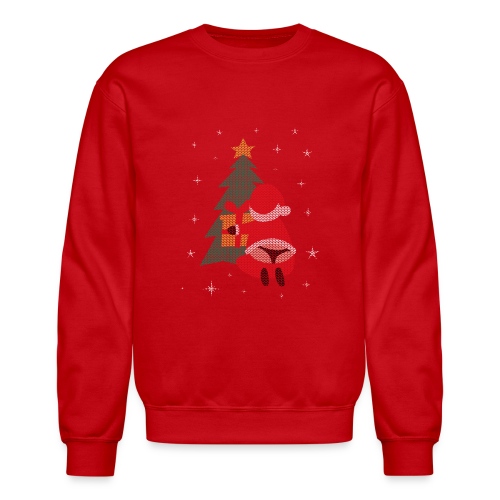 Ugly Christmas Sweater String Thong Santa - Unisex Crewneck Sweatshirt
