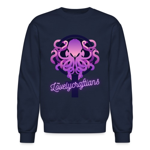 Lovelycraftians Logo - Unisex Crewneck Sweatshirt