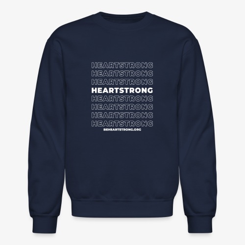 Heartstrong Outlines - Unisex Crewneck Sweatshirt