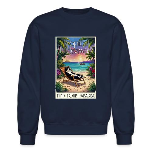 Tropical Hideaway - Unisex Crewneck Sweatshirt
