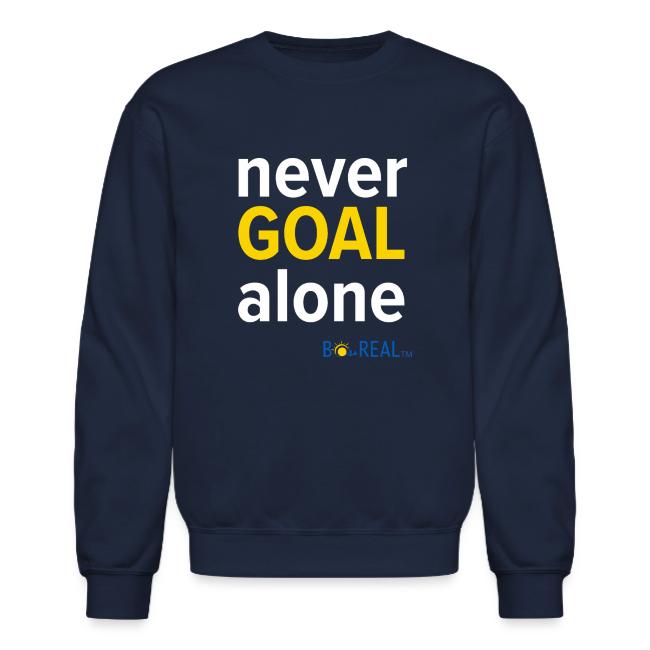 Never GOAL Alone - Black/Navy