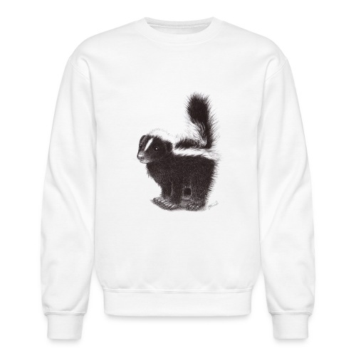 Cool cute funny Skunk - Unisex Crewneck Sweatshirt