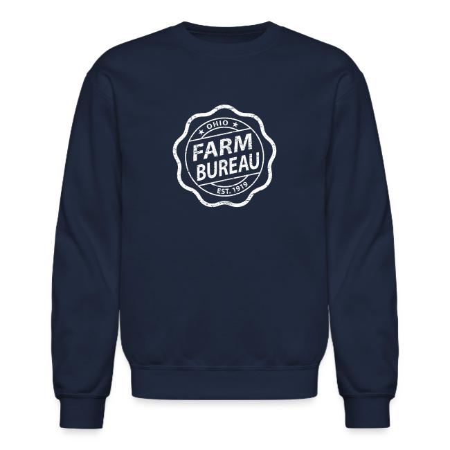 White Distressed Logo