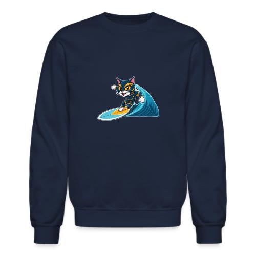 Wavecat Air - Unisex Crewneck Sweatshirt