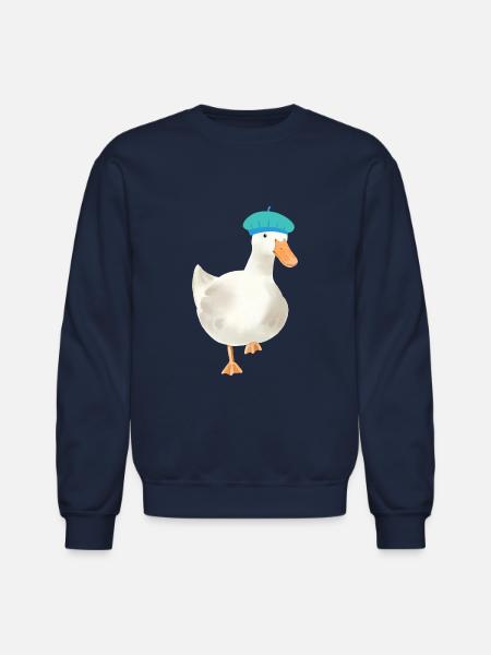 Ducky - Unisex Crewneck Sweatshirt - navy