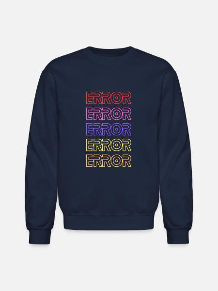 Error - Unisex Crewneck Sweatshirt - navy