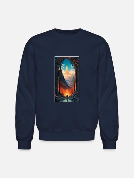 Fantastic Journey - Unisex Crewneck Sweatshirt - navy