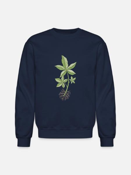 Money Tree Cutting - Unisex Crewneck Sweatshirt - navy
