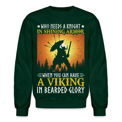 Viking & Beard Power - Unisex Crewneck Sweatshirt