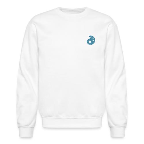 AOEU Blue Embroidered Palette - Unisex Crewneck Sweatshirt