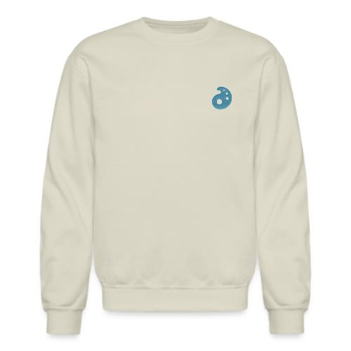 AOEU Blue Embroidered Palette - Unisex Crewneck Sweatshirt