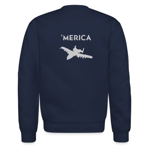 'Merica: A10 Warthog - Unisex Crewneck Sweatshirt