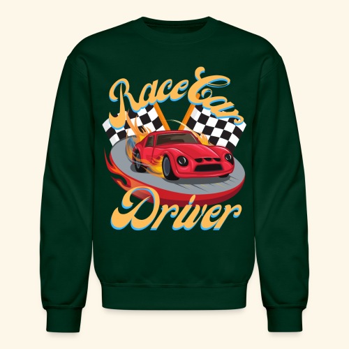 Race Car Driver - Unisex Crewneck Sweatshirt