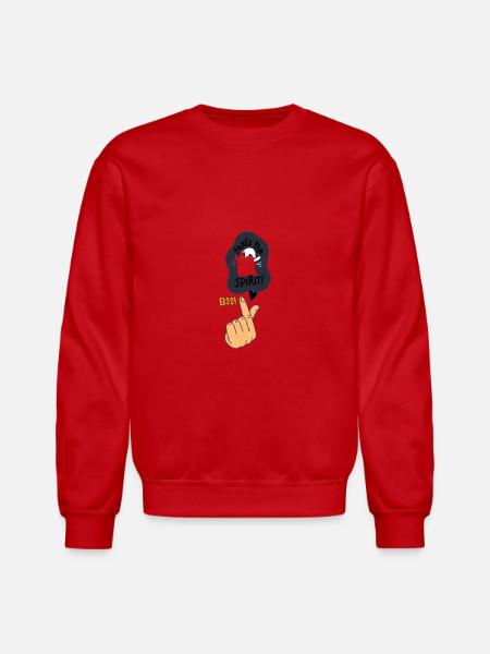 boo - Unisex Crewneck Sweatshirt - red
