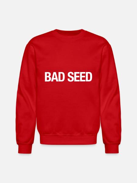 bad seed - Unisex Crewneck Sweatshirt - red