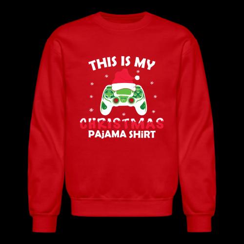 Christmas Gamer Pajama - Unisex Crewneck Sweatshirt