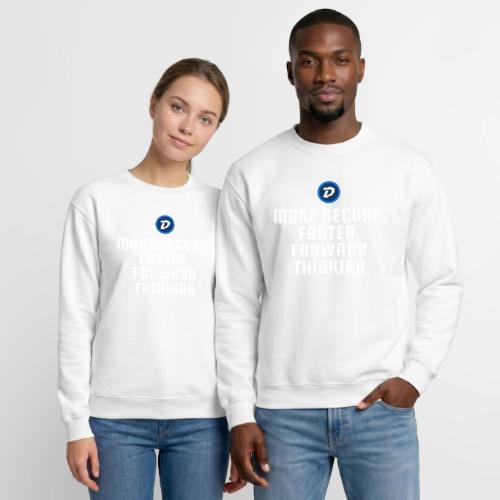 Digibyte. More secure, faster, forward thinking - Unisex Crewneck Sweatshirt