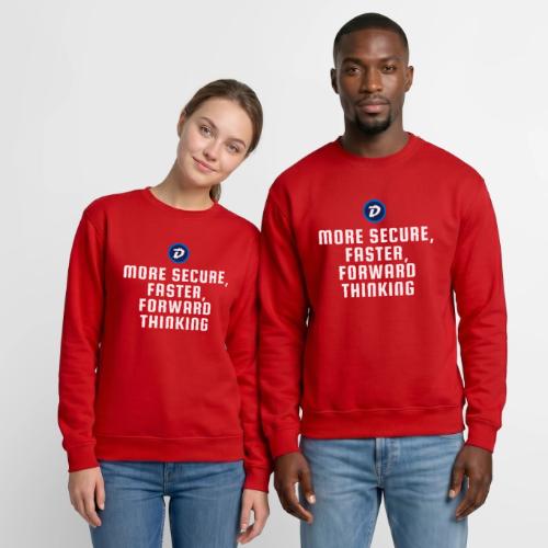 Digibyte. More secure, faster, forward thinking - Unisex Crewneck Sweatshirt