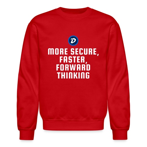 Digibyte. More secure, faster, forward thinking - Unisex Crewneck Sweatshirt