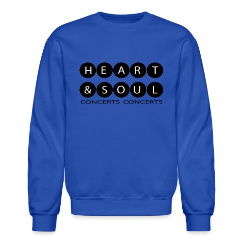 Heart & Soul Concerts Black Bubble Horizon - Unisex Crewneck Sweatshirt