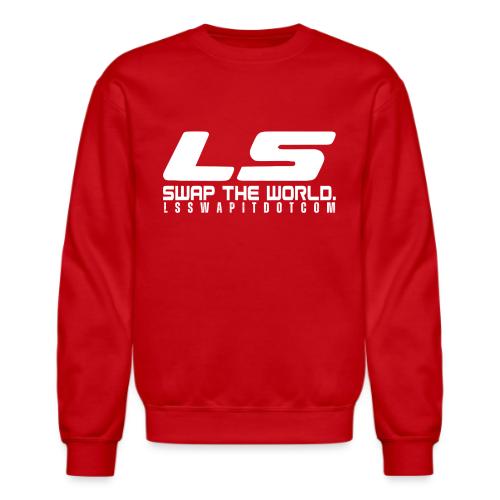 LS SWAP THE WORLD DOT COM - Unisex Crewneck Sweatshirt