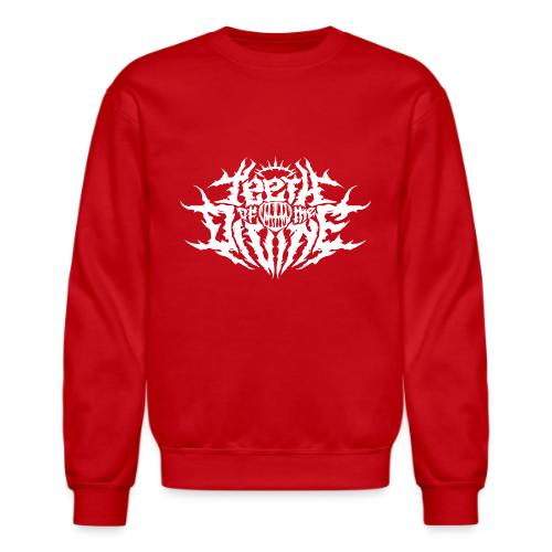 Teeth Of The Divine Logo WHITE - Unisex Crewneck Sweatshirt