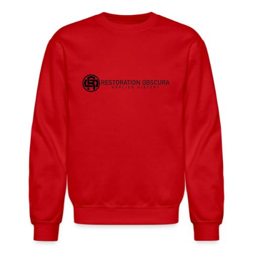 Restoration Obscura: Applied History Horizontal - Unisex Crewneck Sweatshirt