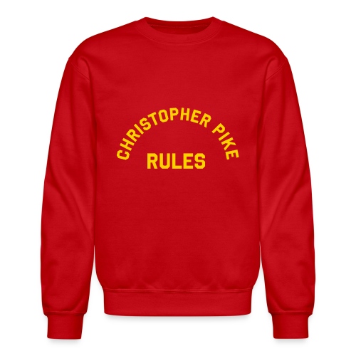 Christopher Pike Rules - Unisex Crewneck Sweatshirt