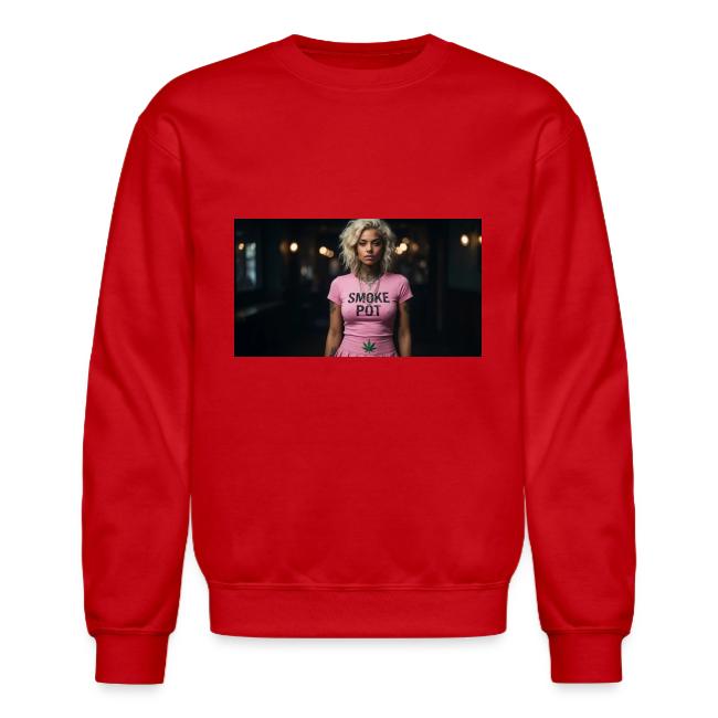 **Smoke Pot Pink Rebel Tee**