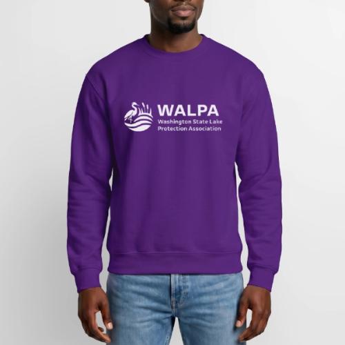 WALPA White logo - Unisex Crewneck Sweatshirt